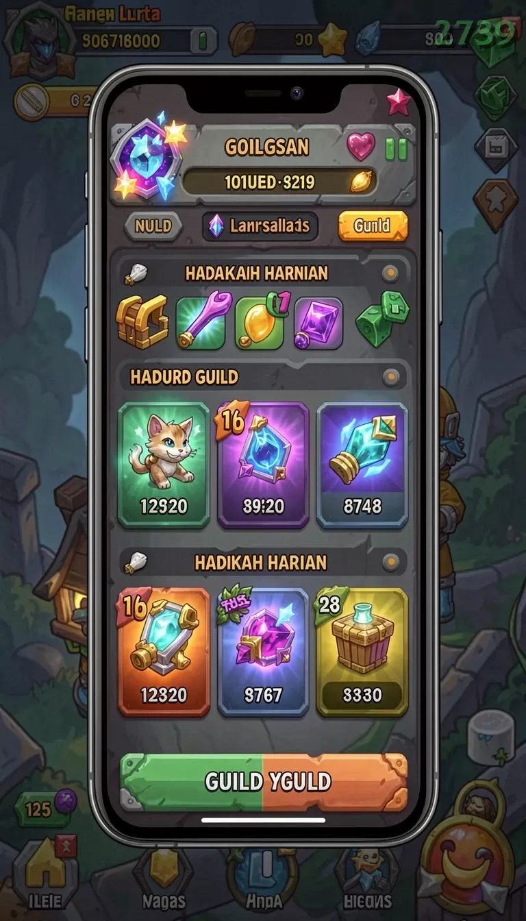 Cuplikan layar BELAWANTOTO — menu navigasi